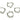 Huggie Hoop Wire Earring - Brass - 18K Real White Gold Plating - 3.1gr - MJ101616 - MinjuanRong