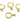 Huggie Hoop Wire Earring - Brass - Cubic Zircon - 18K Real gold plating - 2.7gr - MJ102034 - MinjuanRong