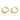 Huggie Hoop Wire Earring - Brass - Cubic Zircon - 18K Real Gold Plating - 4gr - MJ101706 - MinjuanRong