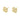 Push Back Stud Earring - Brass - 316 Stainless Steel Stud - 18k Real Gold Plating - 3.1gr -MJ101802 - MinjuanRong