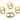 Huggie Hoop Wire Earring - Brass - 18K Real  Gold Plating - 8.8gr - MJ101931 - MinjuanRong