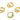 Huggie Hoop Wire Earring - Brass - 18K Real Gold Plating - 3.1gr - MJ101889 - MinjuanRong