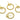 Push Back Stud Earring - Brass - 316 Stainless Steel Stud- 18K Real Gold Plating - 6gr - MJ101943 - MinjuanRong