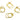 Push Back Stud Earring - Brass - 316 Stainless Steel Stud- 18K Real Gold Plating - 4.2gr - MJ101968 - MinjuanRong