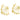 Push Back Stud Earring - BRASS - 316 Surgical Stainless Steel - 18k Real Gold Plating - 7.82gr - MJ201109