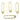 Push Back Stud Earring - Brass - 316 Stainless Steel Stud - 18K Real Gold Plating - 5.3gr. - MJ101949 - MinjuanRong