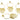 Push Back Stud Earring - Brass  - 316 stainless steel stud - 18K Real Gold Plating - 26.4gr - MJ101915 - MinjuanRong