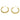 Push Back Stud Earring - Brass - Silver-plated cupronickel - 18k Real Gold Plating - 8.63gr - MJ200881
