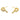 Push Back Stud Earring - Brass - Brass Stud - Zircon - 18k Real Gold Plating - 4.8gr - MJ201762 - MinjuanRong