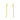 Push Back Stud Earring - brass - brass stud - 18k Real Gold Plating - 5.81gr - MJ200920