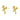 Push Back Stud Earring - Brass - Brass stud - 18k Real Gold Plating - 3.66gr - MJ200928