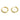 Huggie Hoop Wire Earring - Brass - Zircon - 18k Real Gold Plating - 3.9gr - MJ201731 - MinjuanRong
