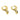 Huggie Hoop Wire Earring - Brass - 18k Real Gold Plating - 13.1gr - MJ201843 - MinjuanRong