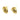 Push Back Stud Earring - Brass - Brass Stud - 18k Real Gold Plating - 6.9gr - MJ102143 - MinjuanRong