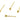 Push Back Stud Earring - Brass - Brass Stud - 18k Real Gold Plating - 2.4gr - MJ200639 - MinjuanRong