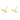 Push Back Stud Earring - Brass - 316 stainless steel stud - 18k Real Gold Plating - 2.56gr - MJ200961
