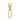 Push Back Stud Earring - Brass - Brass Stud - 18k Real Gold Plating - 7.8gr - MJ200632 - MinjuanRong