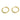 Huggie Hoop Wire Earring - Brass - 18k Real Gold Plating - 2.2gr - MJ102697 - MinjuanRong