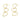 Push Back Stud Earring - Brass - 316 stainless steel stud - 18k Real Gold Plating - 1.4gr - MJ102698 - MinjuanRong