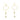 Wire Hook Earring - Brass -  316 stainless steel stud - 18k Real Gold Plating - 3.8gr - MJ102683 - MinjuanRong