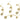 Push Back Stud Earring - Brass - 316 stainless steel stud - 18k Real Gold Plating - 6.1gr - MJ102693 - MinjuanRong