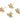 Push Back Stud Earring - Brass - Zircon -  316 stainless steel stud - Raw Brass - 1.5gr - MJ102723 - MinjuanRong