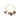Push Back Stud Earring - Brass - Amethyst - 316 Stainless Steel Stud - 18k Real Gold Plating - 6gr - MJ102451 - MinjuanRong