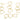Push Back Stud Earring - Brass - 316 stainless steel stud - 18k Real Gold Plating - 1.4gr - MJ102698 - MinjuanRong