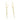Wire Hook Earring - Brass - Cubic Zircon - 316 stainless steel stud - 18k Real Gold Plating - 3.2gr - MJ102696 - MinjuanRong