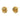 Push Back Stud Earring - Brass -  316 stainless steel stud - 18k Real Gold Plating - 4.1gr - MJ102711 - MinjuanRong