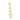 Push Back Stud Earring - Brass -  316 stainless steel stud - 18k Real Gold Plating - 6.8gr - MJ102718 - MinjuanRong