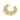 Push Back Stud Earring - Brass - 316 stainless steel stud - 18k Real Gold Plating - 18.7gr - MJ102715 - MinjuanRong