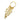 Push Back Stud Earring - Brass - 316 stainless steel stud - 18k Real Gold Plating - 15.5gr - MJ102681 - MinjuanRong