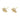 Push Back Stud Earring - Brass - Zircon -  316 stainless steel stud - Raw Brass - 1.5gr - MJ102723 - MinjuanRong